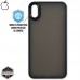 Capa iPhone X e XS - Clear Case Fosca Graphite Black